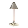 Kartell - Goodnight LED oplaadbare lamp, H 31,5 cm, diffuser Ø 11,8 cm, champagne glanzend