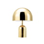 Tom Dixon - Bell LED tafellamp met oplaadbare batterij, goud