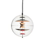 VP Globe Verpan - Hanglamp Ø 28 cm, aluminium / helder