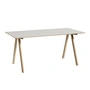 Copenhague CPH10 2. HAY - 0 Tafel, 160 x 80 cm, gelakt eiken / gebroken wit