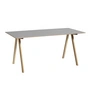 Copenhague CPH10 2. HAY - 0 Tafel, 160 x 80 cm, gelakt eiken / grijs