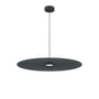 Hartô - Carmen LED hanglamp M, Ø 90 cm, leigrijs (RAL 7016)