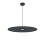 Hartô - Carmen LED hanglamp M, Ø 90 cm, leigrijs (RAL 7016)