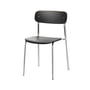 Thonet - S 243 Stoel, chroom / zwart gebeitst beuken (TP 29)