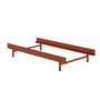 Moebe - Bed 90 cm, terracotta