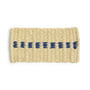 Hay Coco - Deurmat, stip, wit / blauw