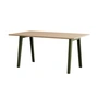TipToe NEW MODERN - Eettafel 95 x 160 cm, eiken / rozemarijngroen