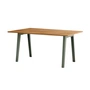 TipToe NEW MODERN - Eettafel 95 x 160 cm, gerecycled teruggewonnen hout / eucalyptus grijs
