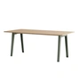 TipToe NEW MODERN - Eettafel 95 x 190 cm, eiken / eucalyptus grijs