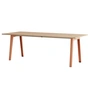 TipToe NEW MODERN - Eettafel 95 x 220 cm, eiken / essenroze
