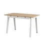 TipToe NEW MODERN - Bureau met laden, 75 x 130 cm, berken / troebel wit
