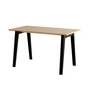 TipToe NEW MODERN - Bureau, 75 x 130 cm, berken / grafiet zwart