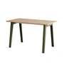 TipToe NEW MODERN - Bureau, 75 x 130 cm, berk / rozemarijngroen