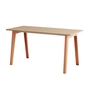 TipToe NEW MODERN - Bureau, 75 x 150 cm, berkenhout / essenroze