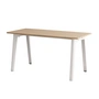 TipToe NEW MODERN - Bureau, 75 x 150 cm, berken / troebel wit
