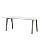 TipToe NEW MODERN Venezia - Eettafel 95 x 190 cm, eucalyptus grijs