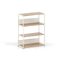 TipToe Unit - Reksysteem, H 110 x 84 cm, eiken / roomwit