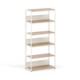 TipToe Unit - Reksysteem, H 180 x 84 cm, eiken / roomwit