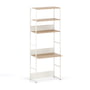 TipToe Unit - Bureausysteem, H 215 x 84 cm, eiken / roomwit