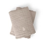 Sebra - 6-laagse neteldoek, beige (set van 2)