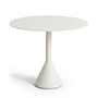 HAY Palissade Cone - Tafel Ø 90 x H 74 cm, roomwit