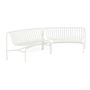 HAY Palissade Park Dining Bench -, In / In (set van 2), roomwit