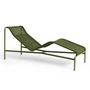 HAY Palissade Cord Chaise Longue - Ligstoel, olijf