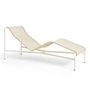 HAY Palissade Cord Chaise Longue - Ligstoel, crème wit
