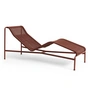 HAY Palissade Cord Chaise Longue - Ligstoel, ijzerrood