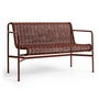 HAY Palissade Cord Dining Bench -, ijzerrood