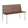 HAY - Traverse Outdoor Dining Bench, aluminium / geolied essenhout