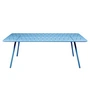 Fermob - Luxembourg Tafel, rechthoekig, 100 x 207 cm, maya blue