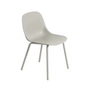 Muuto - Fiber Outdoor Stoel, grijs