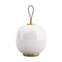 Louis Poulsen - VL Radiohus tafellamp Brass Glossy, brass / opaalwit