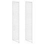 String - Onderste ladder voor String plank 200 x 30 cm (set van 2), donkergrijs