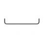 String - Stang voor metalen plank, 58 cm / donkergrijs