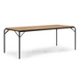 Normann Copenhagen - Vig Wood tuintafel 200x90 zwart