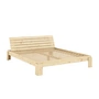 Karup Layers Design - Bed met hoofdbord 180 x 200 cm, natuurlijk grenen