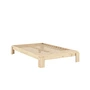 Karup Layers Design - Bed met bank 140 x 200 cm, natuurlijk grenen