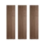 String - Legplank 78 x 20 cm (3-pak), walnoot
