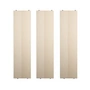 String - Legplank 78 x 20 cm (3-pak), essen