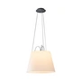 Artemide - Tolomeo Mega Suspension Hanglamp, aluminium / perkamenten kap H 29 cm x Ø 42 cm