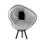 Tom Dixon - Melt LED vloerlamp / hanglamp met oplaadbare batterij, zwart / zilver