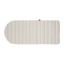 Tom Dixon - Groove Outdoor zit-/rugkussen, 87 x 37,8 cm, putty
