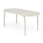 Tom Dixon - Groove Tuintafel, 186 x 86 cm, putty