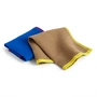 HAY - Canteen vaatdoek set van 2 Blue/Fuchsia and Beige/Yellow
