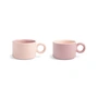 & klevering Chiquito - Beker, 0,2 l, roze (set van 2)