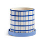 &klevering - Rey bloempot Ø18 Grid