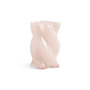 & klevering - Marshmallow Opaque Vaas 19,5 x Ø 13,5 cm, roze