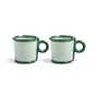 & klevering - Lusmok met handvat 300 ml, groen (set van 2)
